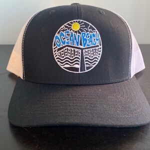 Surfer SnapBack trucker hat San Diego Ocean Beach California